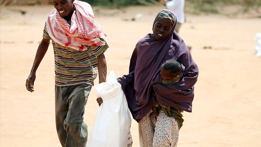 Doğu Afrikalı Mülteciler Açlıkla Karşı Karşıya