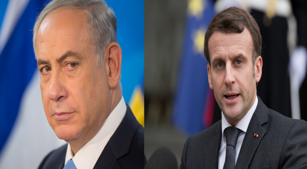 Fransa Cumhurbaşkanı Macron, Netanyahu’yu BM Kararlarına Uymaya Çağırdı